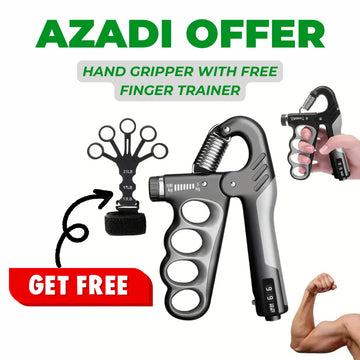 Bundle Offer β Hand Gripper with Free Finger Trainer