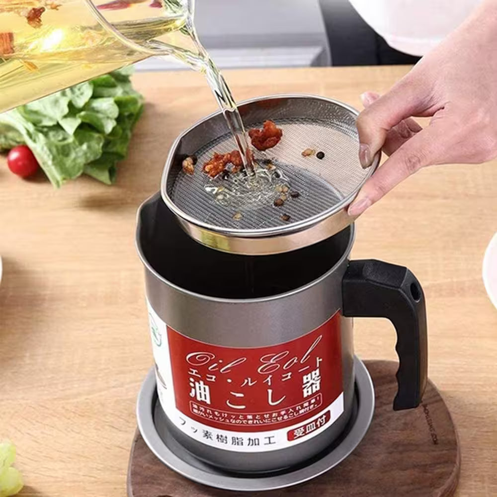 Stainless Steel Oil Filter Pot