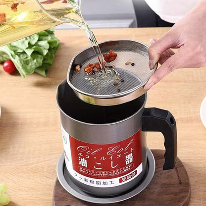 Stainless Steel Oil Filter Pot