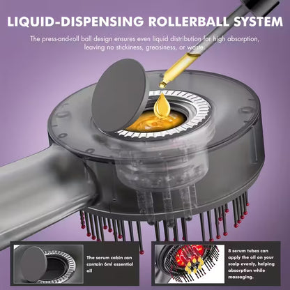 3-1 Red Light Therapy Scalp Massager | 6 Months Warranty