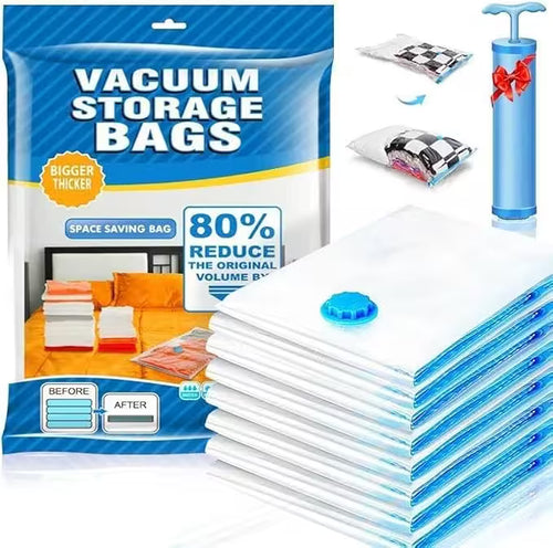 Space Saving Vacuum Storage Bags with Hand Pump