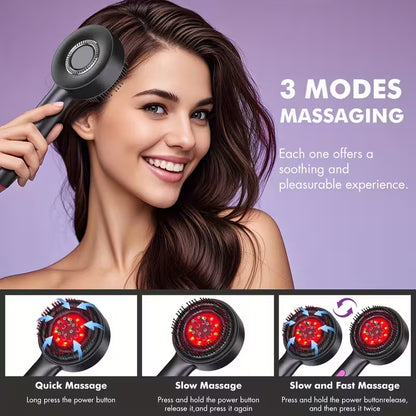 3-1 Red Light Therapy Scalp Massager | 6 Months Warranty