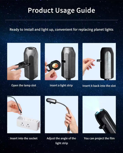 Led Galaxy Projection Light