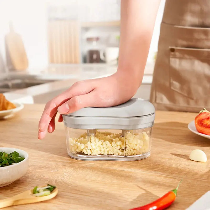 Double Garlic Cutter