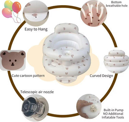 Multifunctional Baby Support Seat – Inflatable & Portable