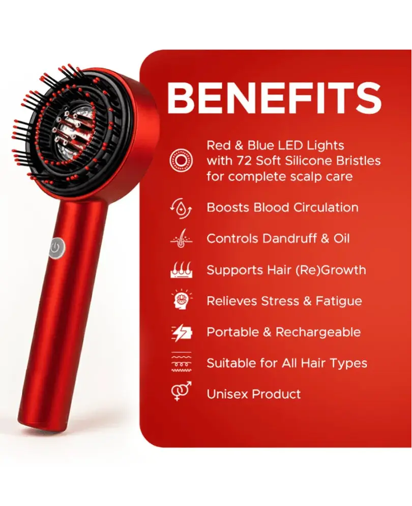 Scalp Massager & Hair Growth Comb